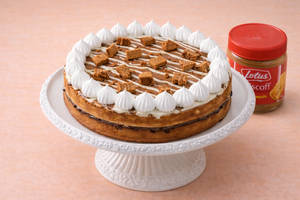 Biscoff Waffle Cake