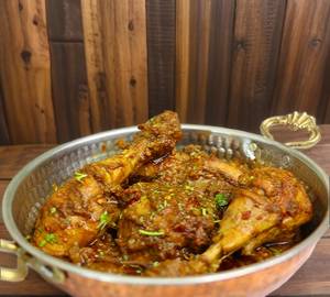 Champaran Lehsuni Murgh Masala