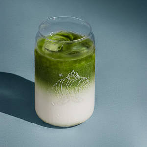 Iced Vietnamese Matcha Latte