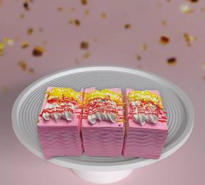 Eggless Strawberry Pastry