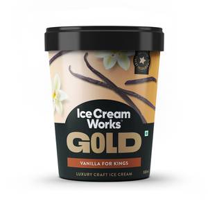 Vanilla For Kings Ice Cream (500 Ml Tub)