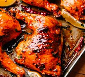 Peri Peri Tandoori Chicken Half { Chef Spl}
