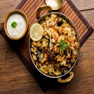 Chicken Keema Biryani