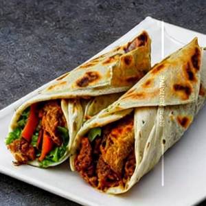Classical shawarma roll