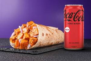 Masala Paneer Tikka Protein Pro Wrap & Coke Zero Combo