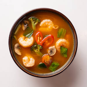 tangy thai prawn
