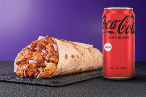 Masala Chicken Tikka Protein Pro Wrap & Coke Zero Combo