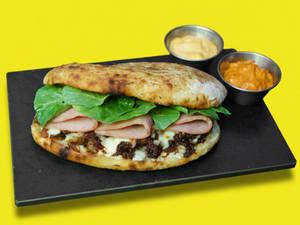 Notorious Pig (Chorizo And Bacon Sandwich)