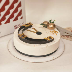 New Year Theme Fruit Cake 1/2 Kg