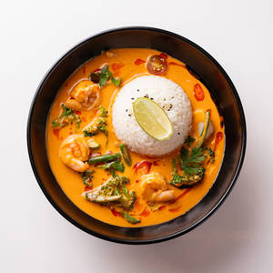 red thai curry || prawn