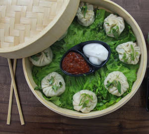 Vegetarian Steam Momos