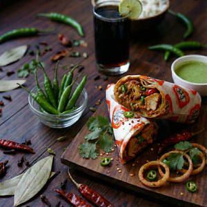 Spicy Butter Chicken Roll