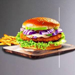 Grill chicken burger  