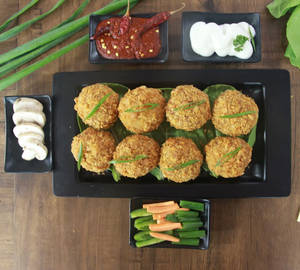 Mushroom Kurkure Momos