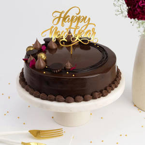 New Year Chocolate Cake (450 Gm)