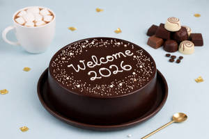 New Year Chocolate Cake (500gm)