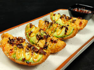 Cheesy Avocado Crunch Bomb