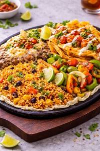 Veg. Mexican Sizzler - Mexican Rice