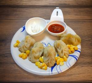 Corn Cheese Steamed Momo