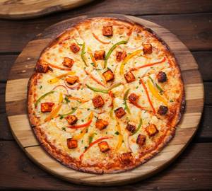 Paneer capcicum pizza