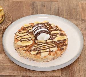Nutella Banana Waffle