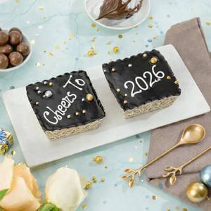 New Year Set of 2 Brownie