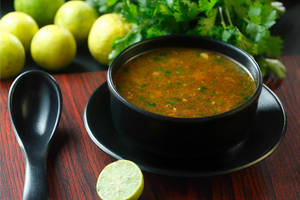 Lemon Coriander Chicken Soup
