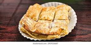 Bread omelette cheese