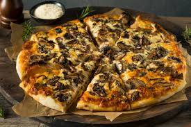 Mushroom pizza