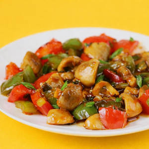 Mushroom Chilli Dry