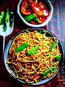 Veg Schezwan Noodles