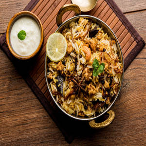 Mutton Keema Biryani