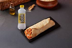 Paneer Tikka Kuboos Shawarma & Beverage Combo