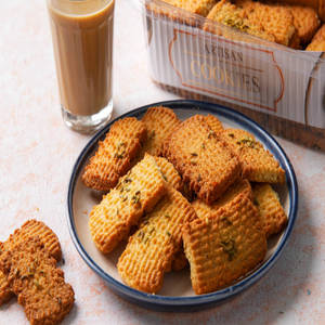 Desi Ghee Atta Cookies Box - 500g