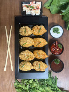 Crisped Tempura Paneer Momos