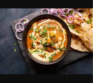 Shahi paneer with 2 rotis