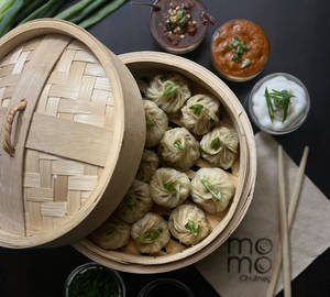 Vegetarian Popcorn Momo