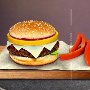 Veg Cheese Burger