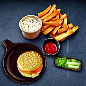 Add cheese slice in any chicken burger