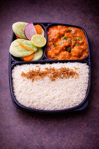 Butter Chicken Rice Combo
