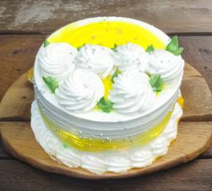 Eggless Pineapple Cake
