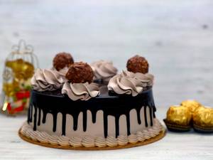 Ferrero Rocher New Year Cake