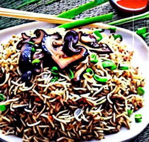 Mushroom Fried Rice