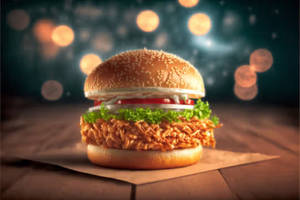 Chicken Cheese Zinger Burger