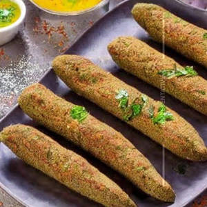 Makhmali Seekh Kebab