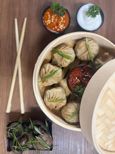 Mushroom Whole Wheat Momos