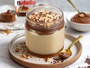 Hazelnut Rocher Cheesecake Jar