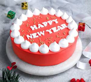 Near Year Strawberry Cake