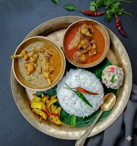Chicken thali