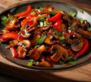Mushroom chilli